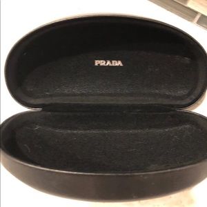Prada Eyeglass Case with Microfiber Cloth!